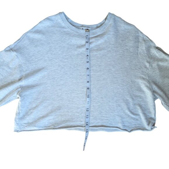 Garage Light Grey Soft Long Sleeve Top Women Size Medium - Picture 8 of 11